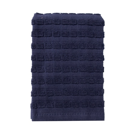 RITZ Classic Solid Dish Cloth 100% Cotton Terry Navy Blue 22307